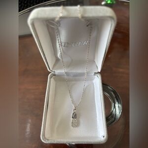Silver Pineapple Necklace